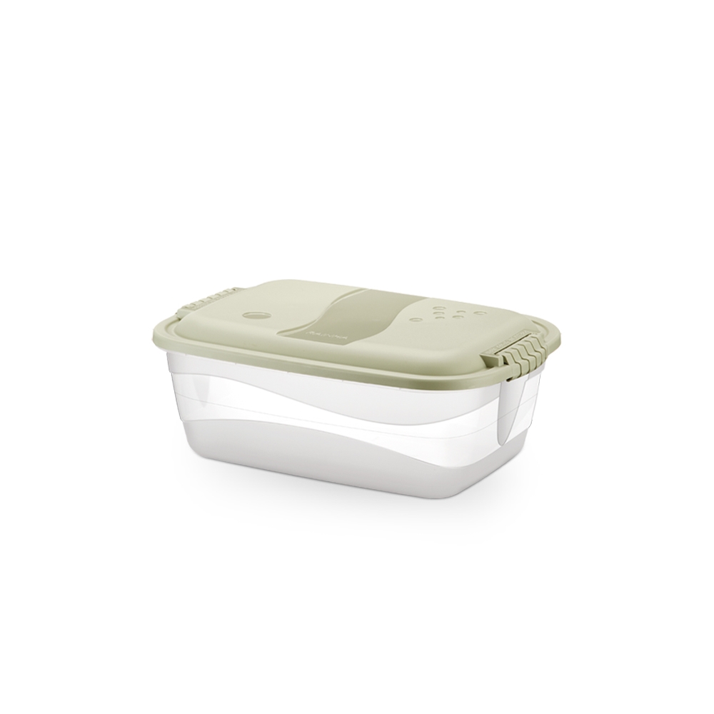 Pote Container organizador 3L com trava lateral Rainha124