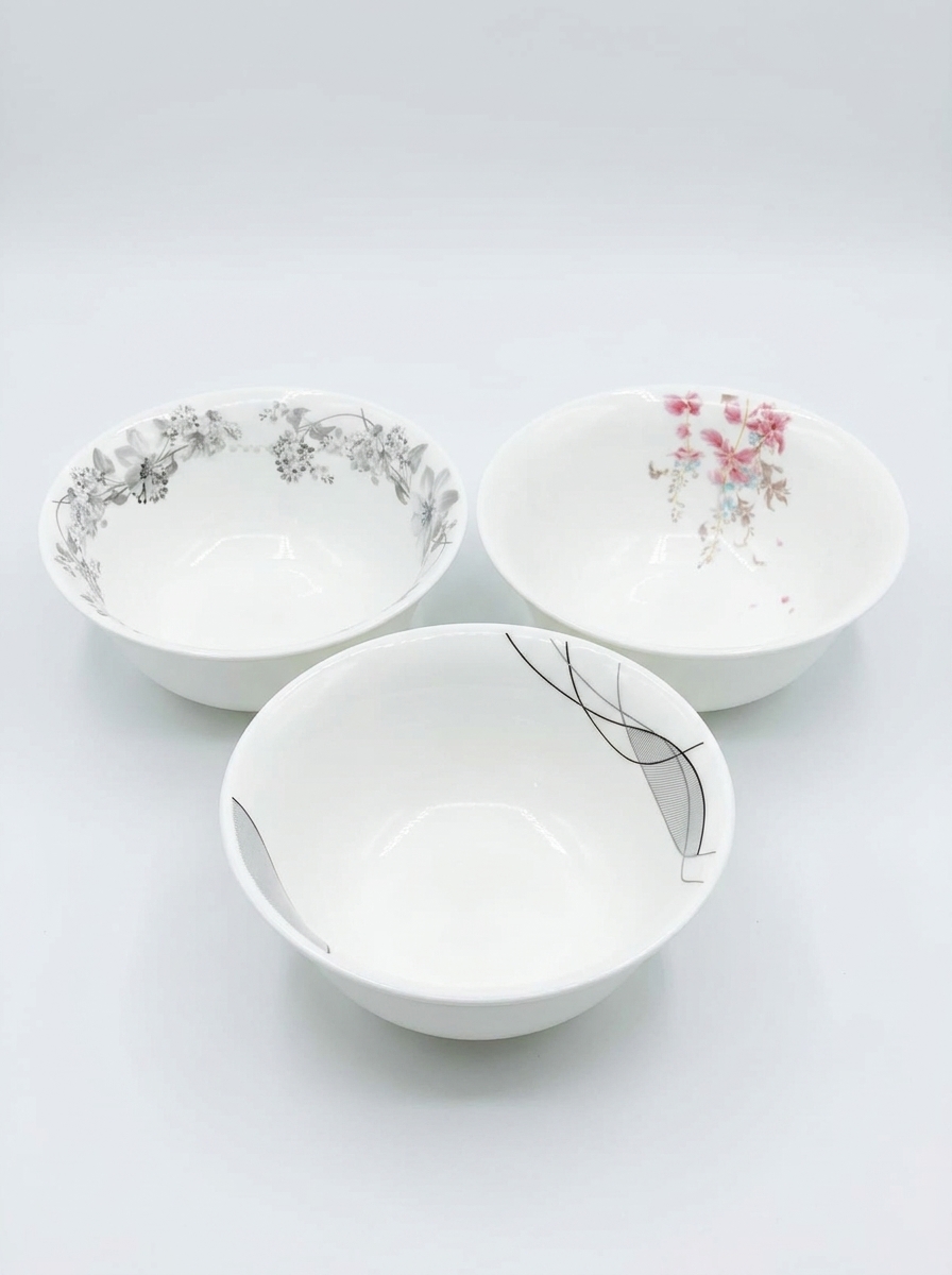 Tigelas bowl de Vidro estampadas 300ml