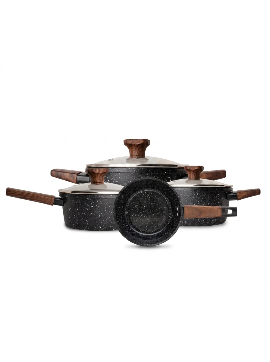 Conjunto de Panelas Antiaderente 4 Peças 