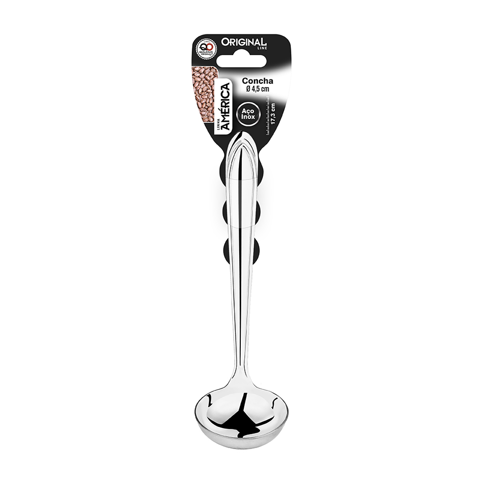 Concha de Aço Inox 22cm