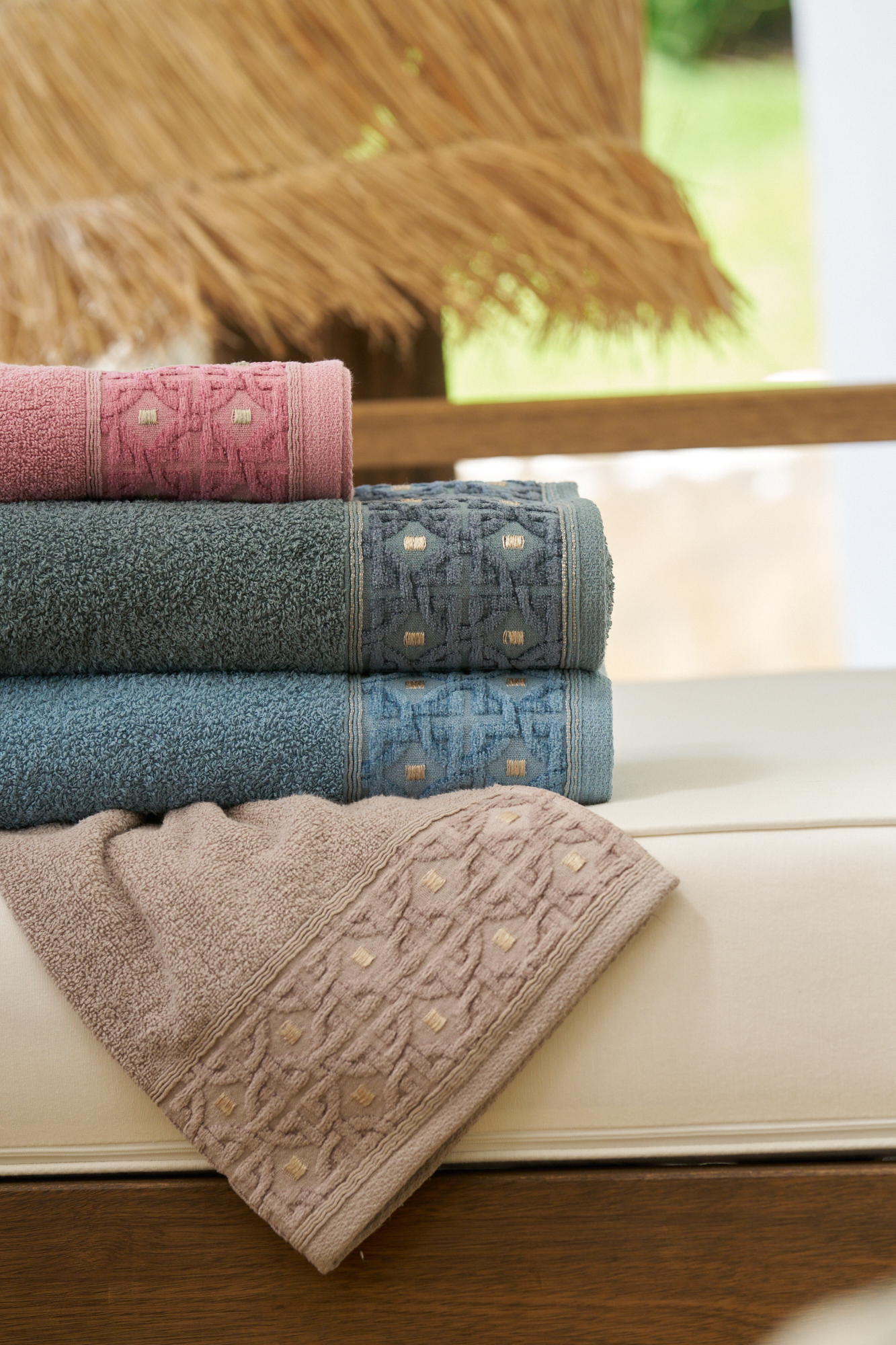 Toalhas Bordadas Linha velvet premium 100% algodão