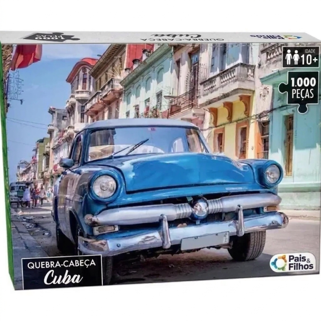 Quebra-Cabeça Cuba 1000 Peças
