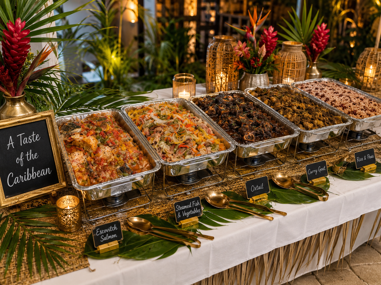 Caribbean Buffet Catering