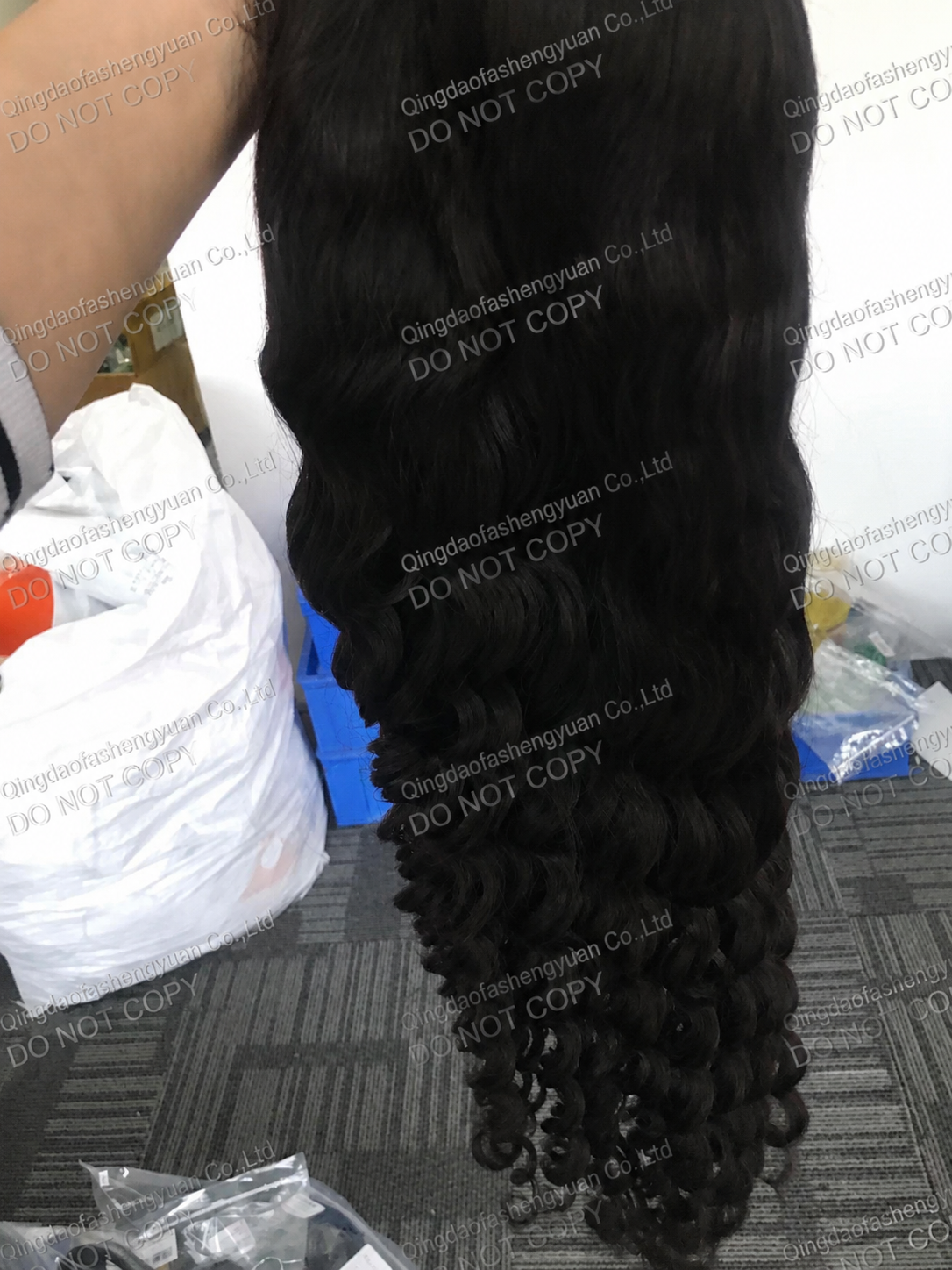 Loose Wave Full Lace Wig Human Hair HD Transparent Lace