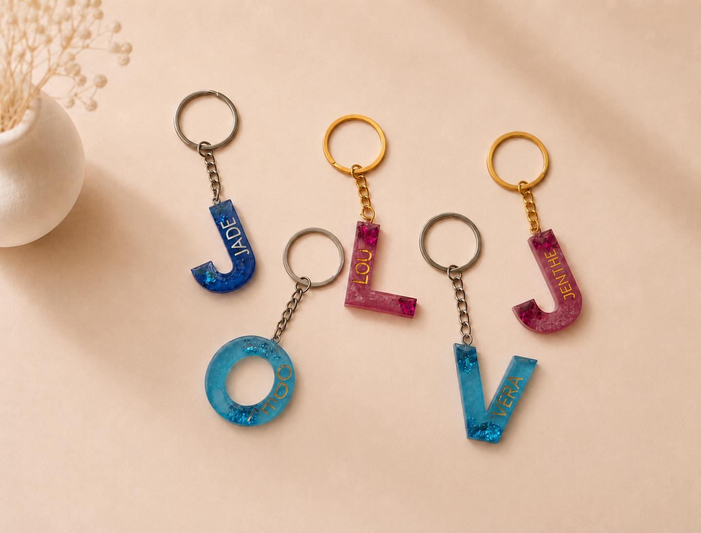 Sleutelhanger Letter 