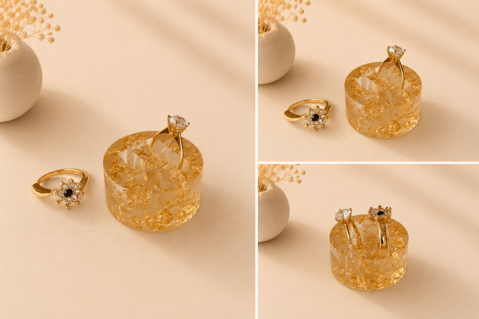 Ringhouder Rond - Bladgoud 