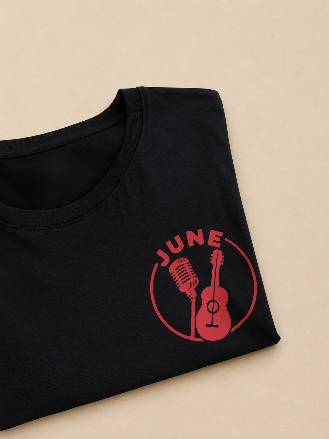 T-shirt met bedrukking 