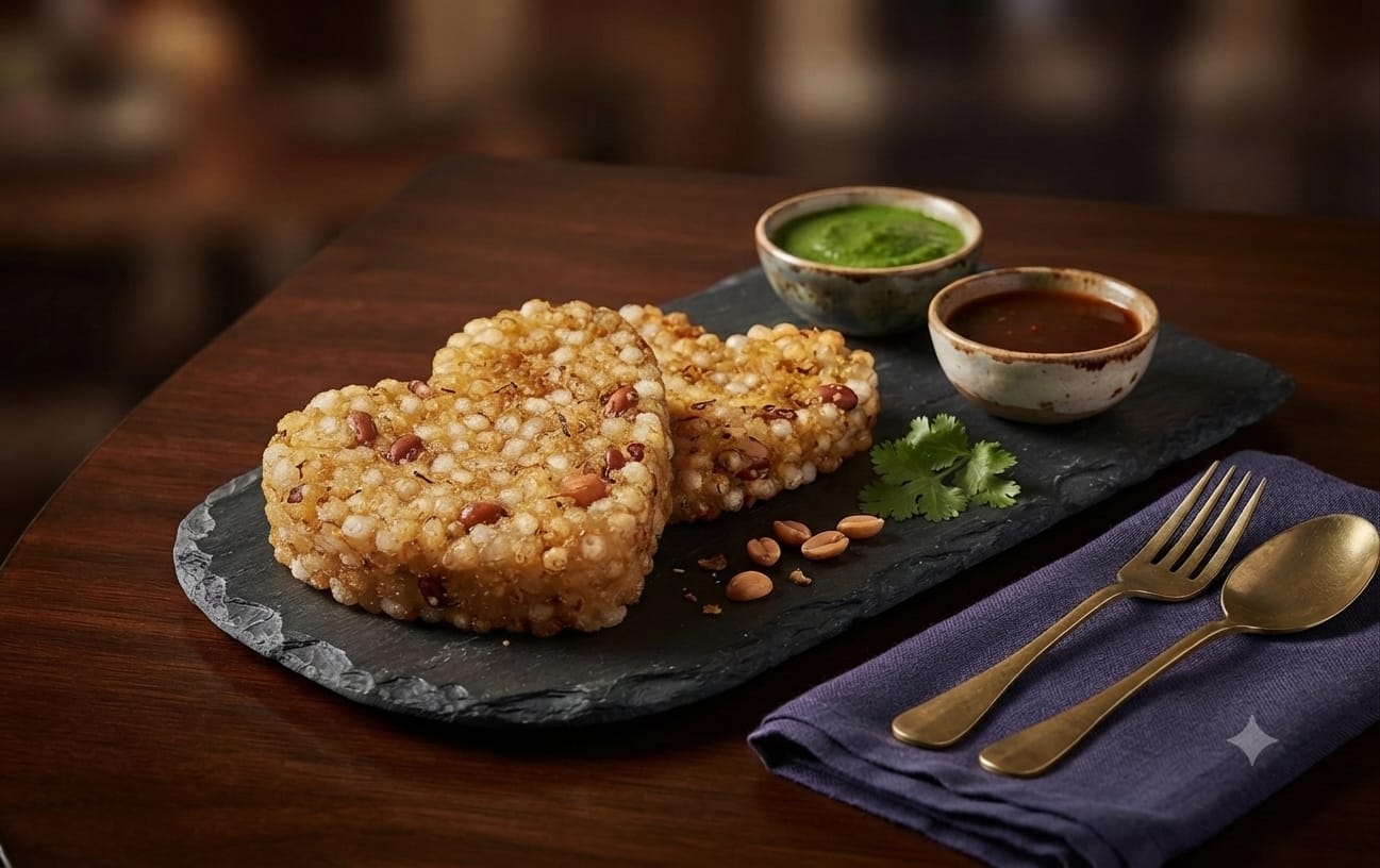 Pair of Heart Shape Sabudana Wada