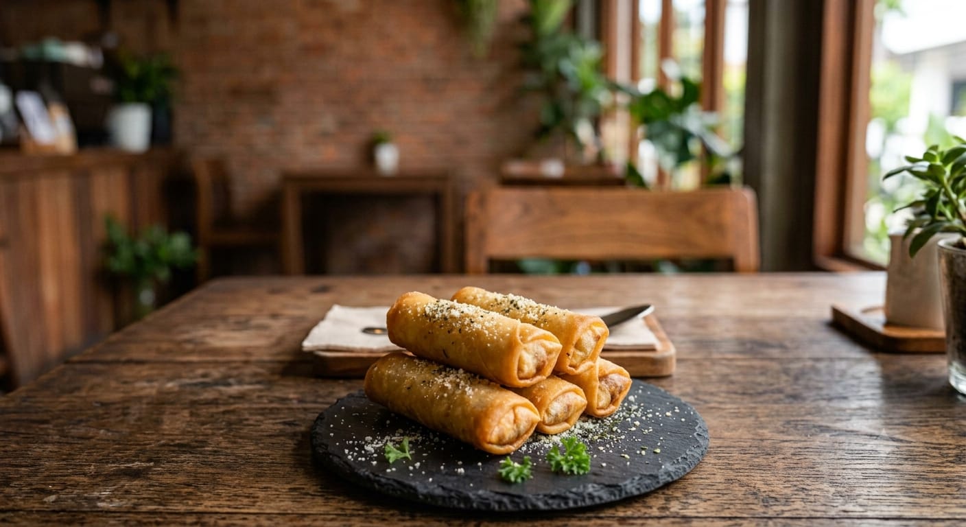 Crispy Cheese Cigar Rolls