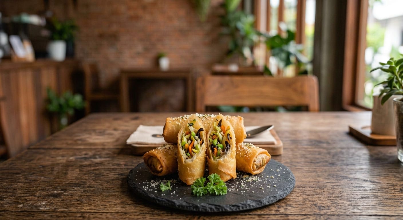 Crispy Veg Spring Rolls