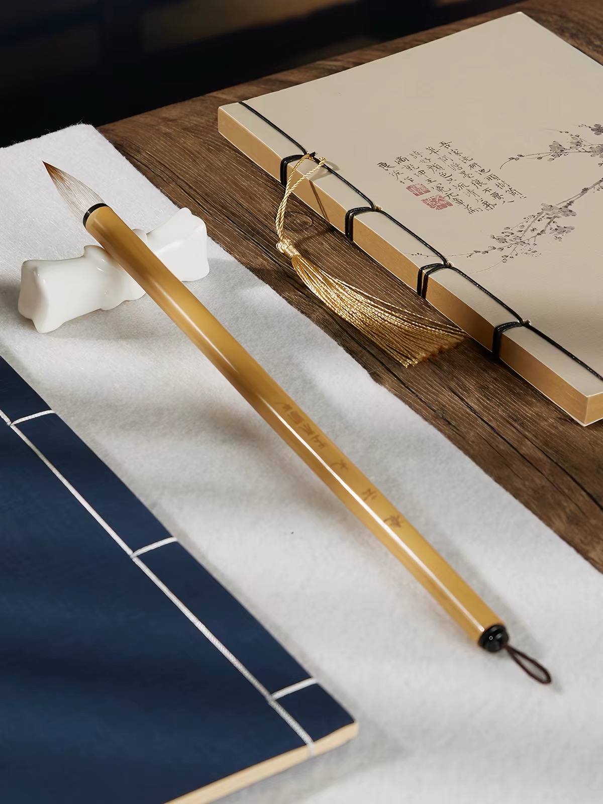 Kit 3 Pinceaux de Calligraphie Chinoise - "Ling Yun"