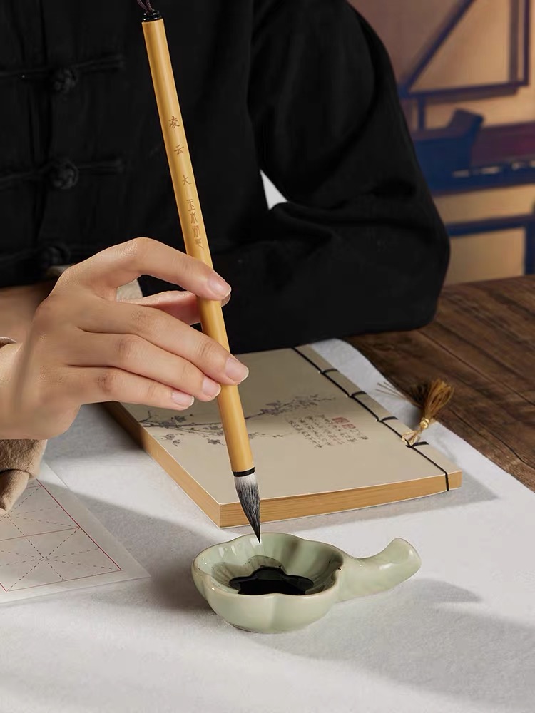 Kit 3 Pinceaux de Calligraphie Chinoise - "Ling Yun"