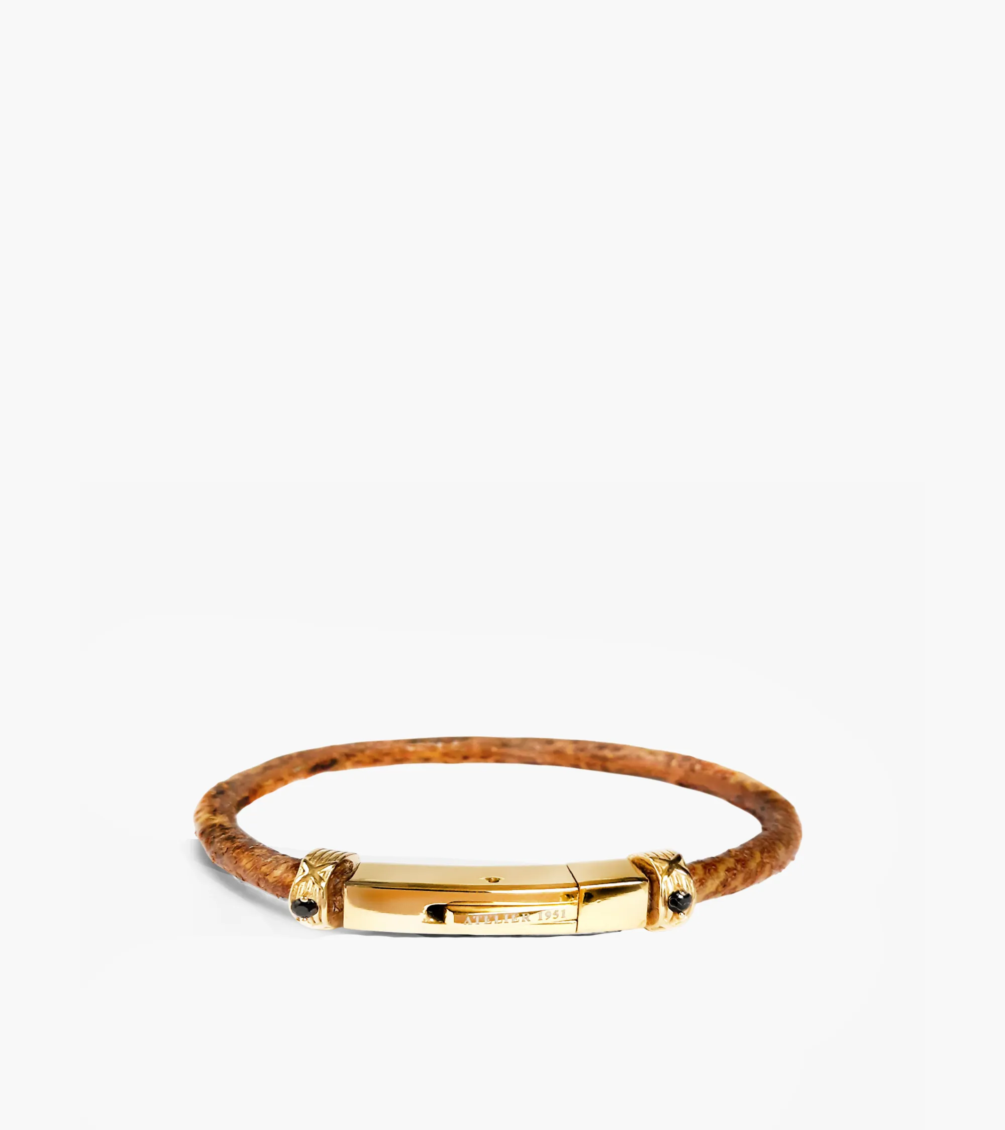 Vegetabil gegerbtes Fischleder Armband  ( 016)
