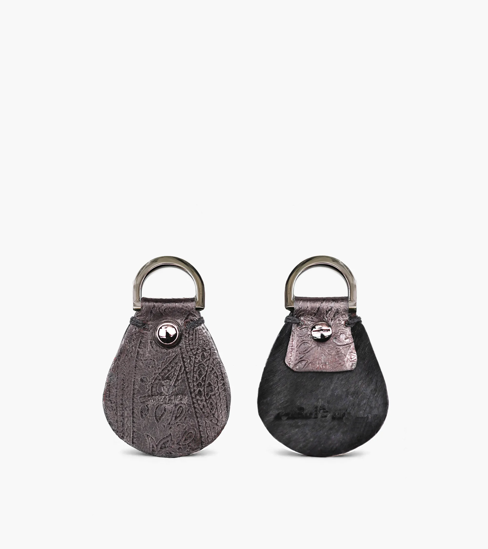 Leder Schlüsselanhänger Paisley (039)