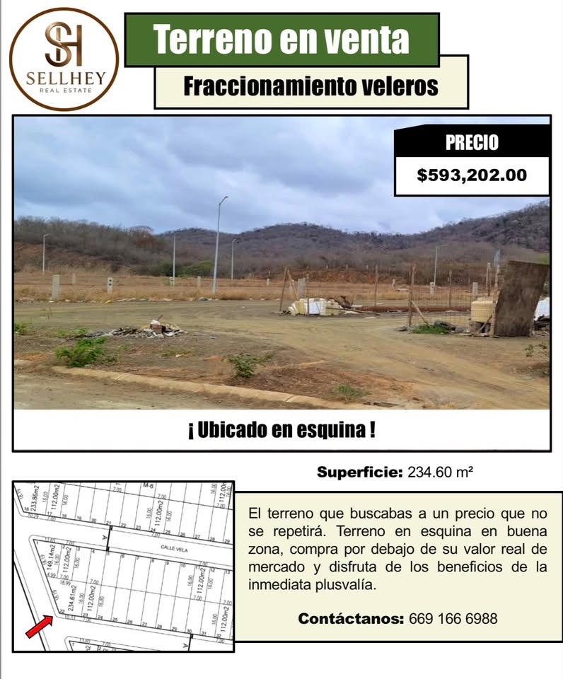 Fraccionamiento veleros - Esquina