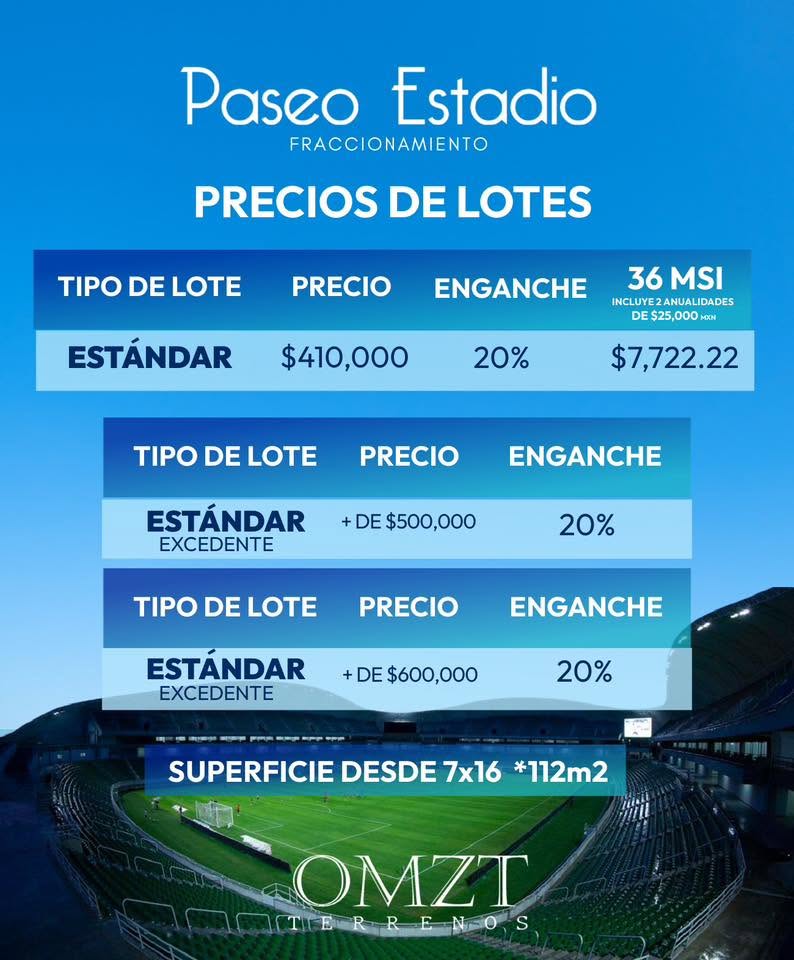 Paseo estadio