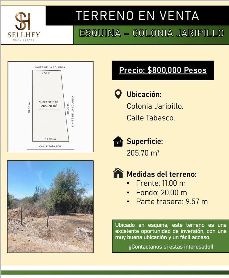 Terreno en Jaripillo