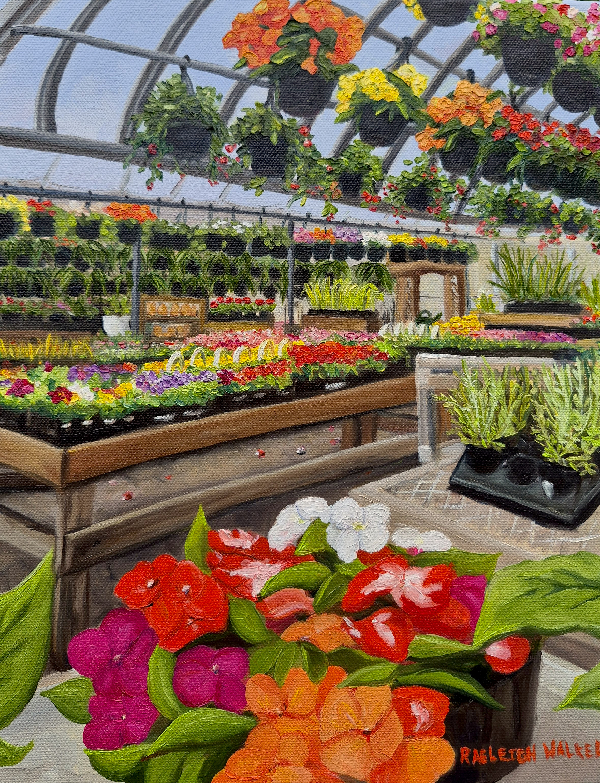 Morning at the Greenhouse