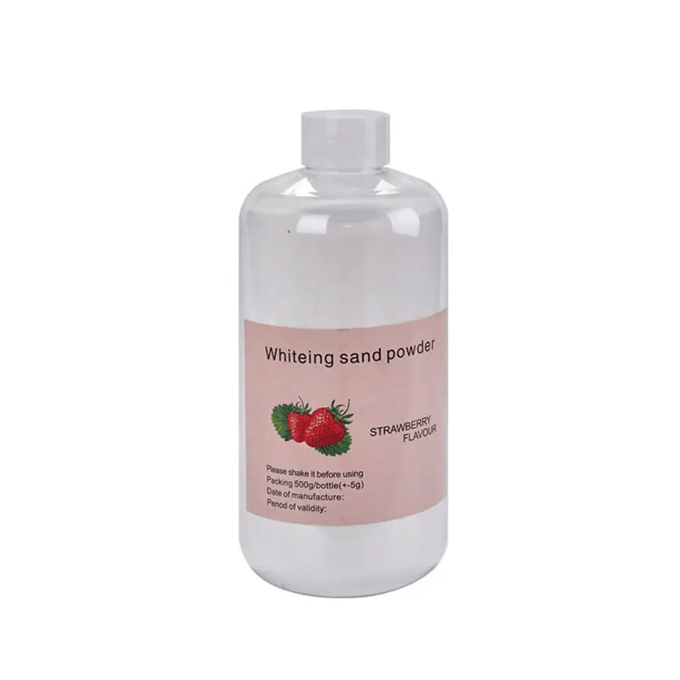 INSA-P12 500g Dental Air Prophy Powder Sodium Bicarbonate Sandblasting Powder, Mint Lemon Strawberry Flavor Teeth Stain Removal Dental Polishing Powder