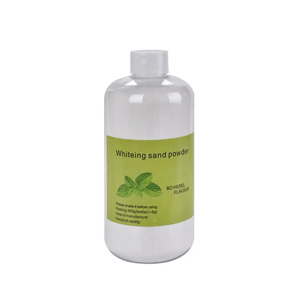 INSA-P12 500g Dental Air Prophy Powder Sodium Bicarbonate Sandblasting Powder, Mint Lemon Strawberry Flavor Teeth Stain Removal Dental Polishing Powder