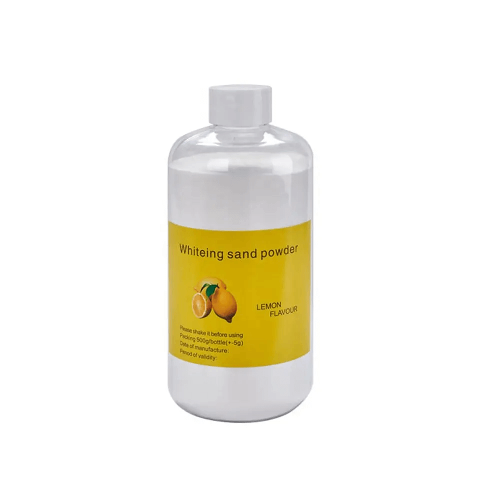 INSA-P12 500g Dental Air Prophy Powder Sodium Bicarbonate Sandblasting Powder, Mint Lemon Strawberry Flavor Teeth Stain Removal Dental Polishing Powder