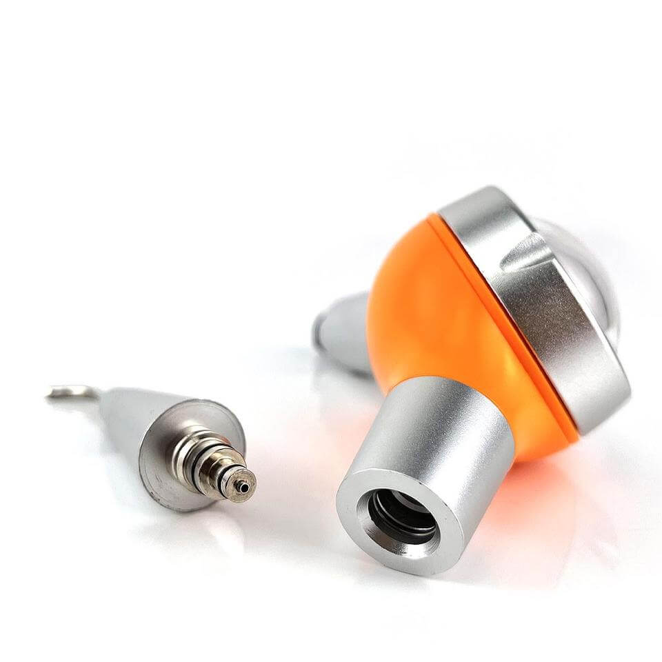 INSA Easy-Jet Dental Air Prophy Unit, 2 Hole & 4 Hole Optional Air Polisher, Detachable 360° Rotatable Nozzle for Teeth Stain Cleaning & Polishing