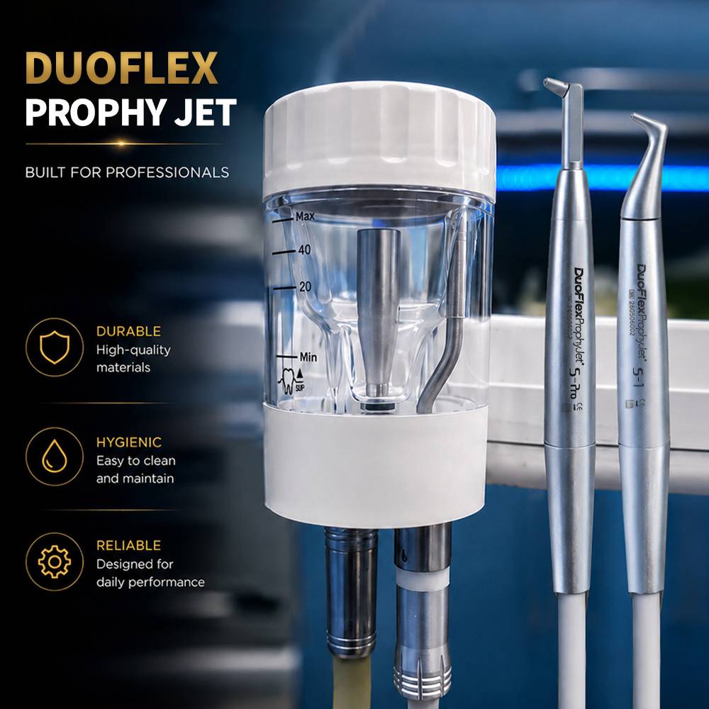 Wall-Mounted Dental Air Polishing Prophy Jet, Teeth Cleaning & Polishing Unit INSA
