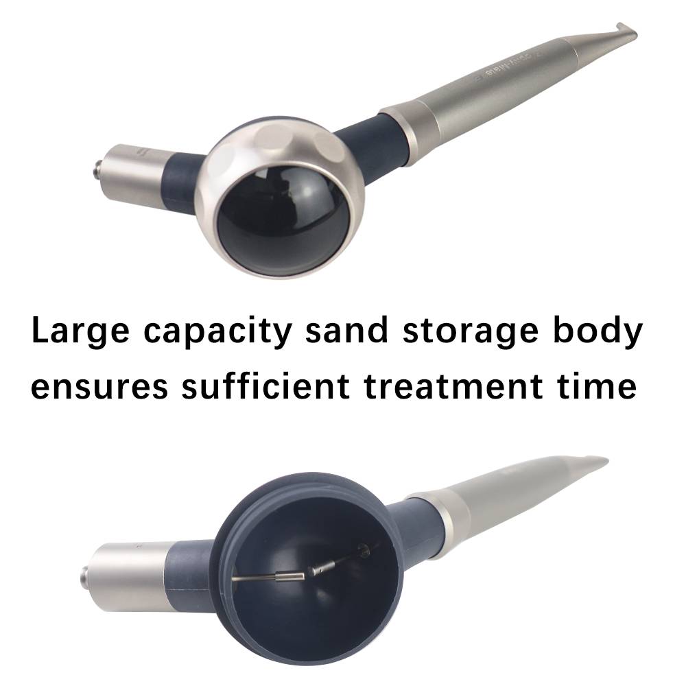 INSA PROPHY-MATE E Dental Air Prophy Jet PTL Coupling, Detachable Nozzle Metal Air Polisher Handpiece for Teeth Cleaning & Stain Removal