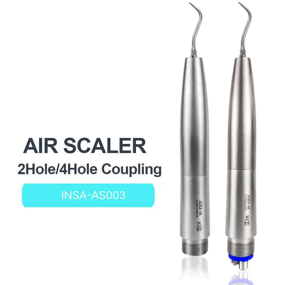 Dental Air Scaler Handpiece 2 Hole /4 Hole Pneumatic Scaler Compatible With KAVO GK1 GK2 GK3 Tips Teeth Cleaning Air Scaler