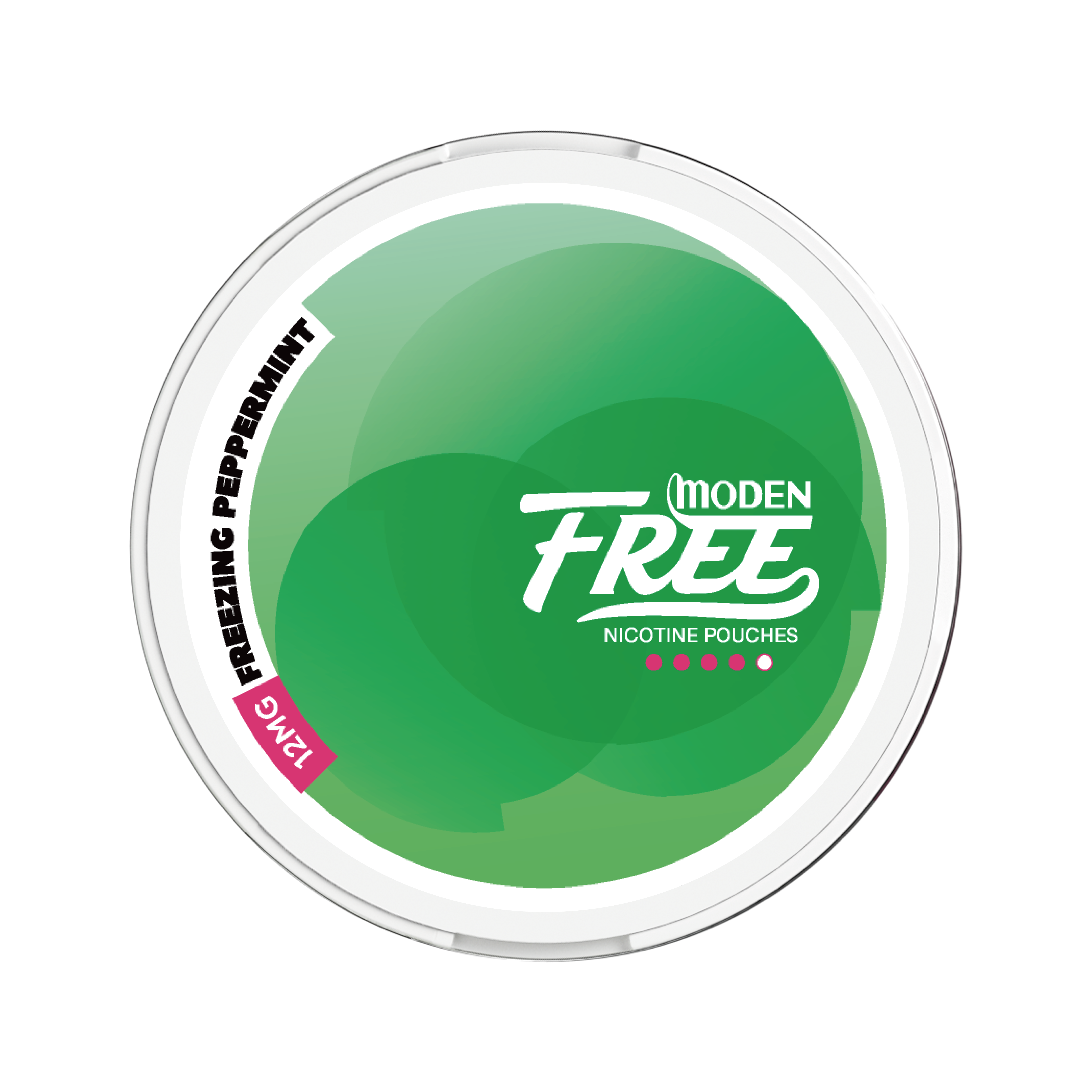 Moden Freezing Peppermint Nicotine Pouches
