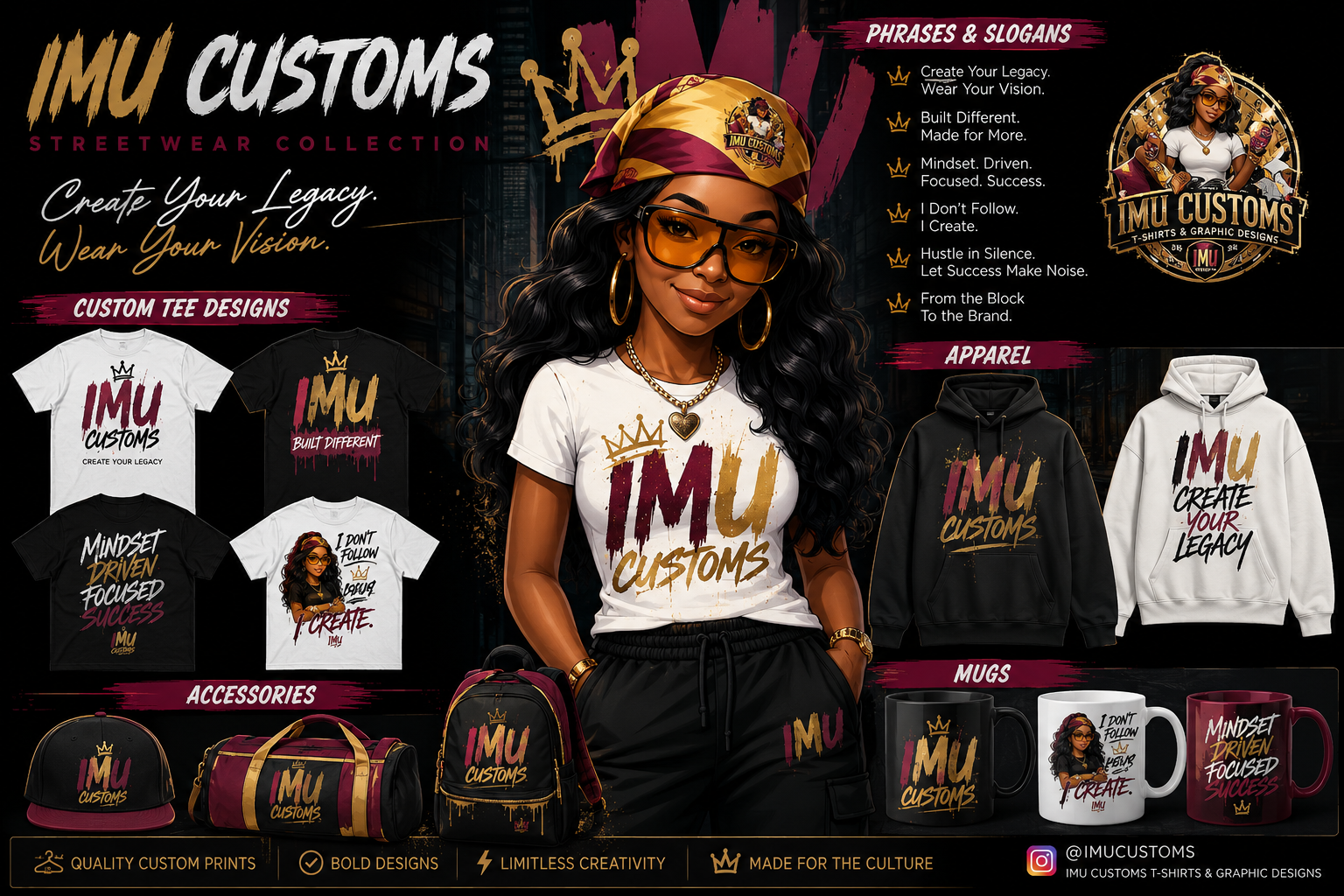 IMU Customs Streetwear Collection