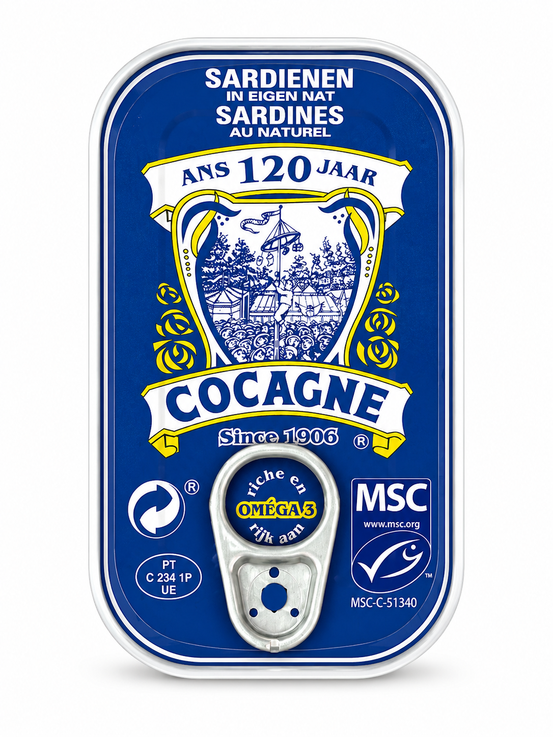 COCAGNE Sardinės savo sultyse