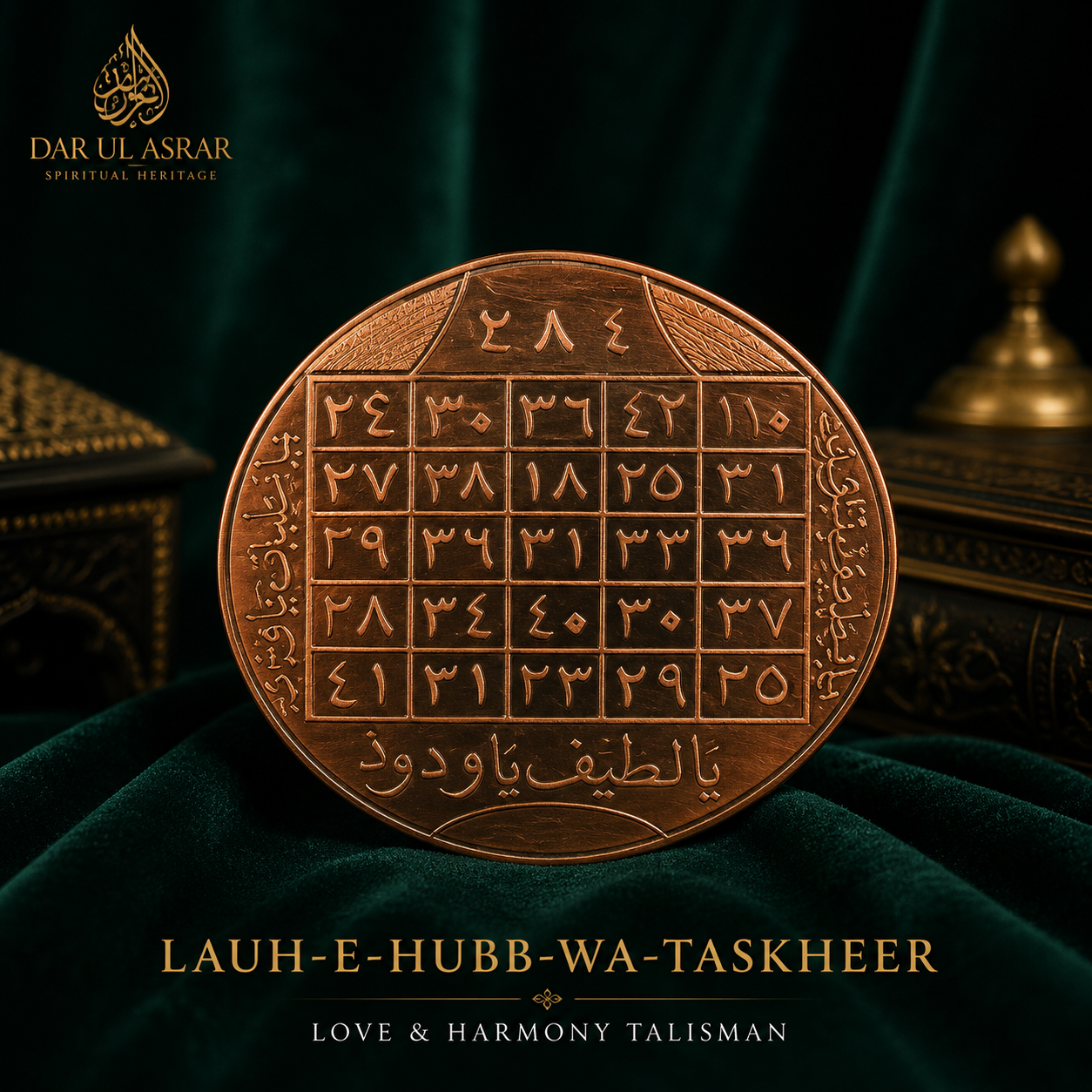 Lauh-e-Hubb-wa-Taskheer Talisman