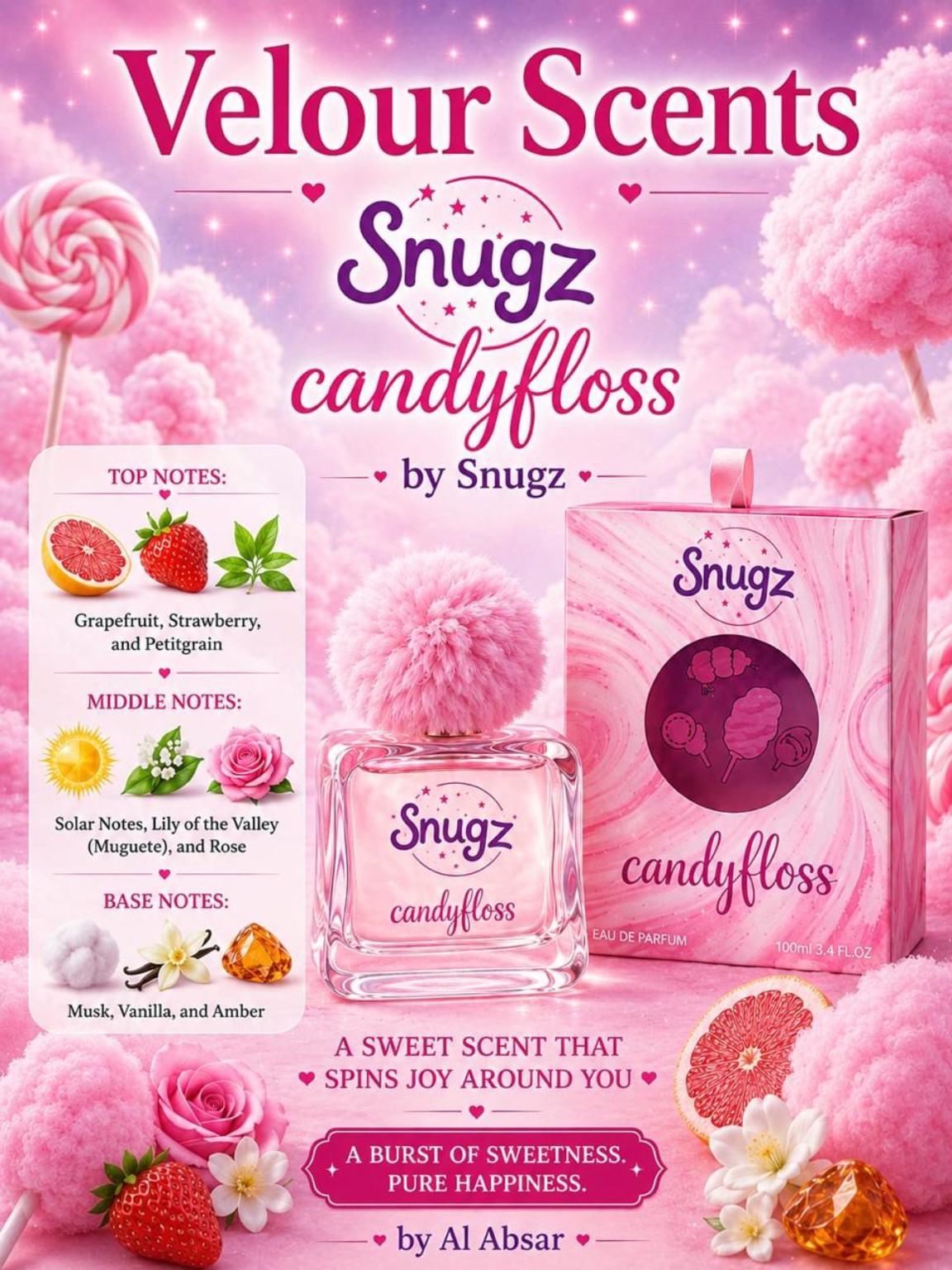Snugz Candyfloss Perfume