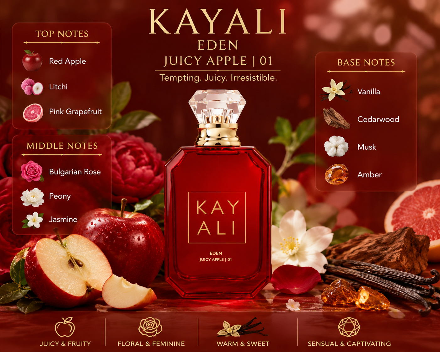 Kayali Eden Juicy Apple | 01 Eau de Parfum