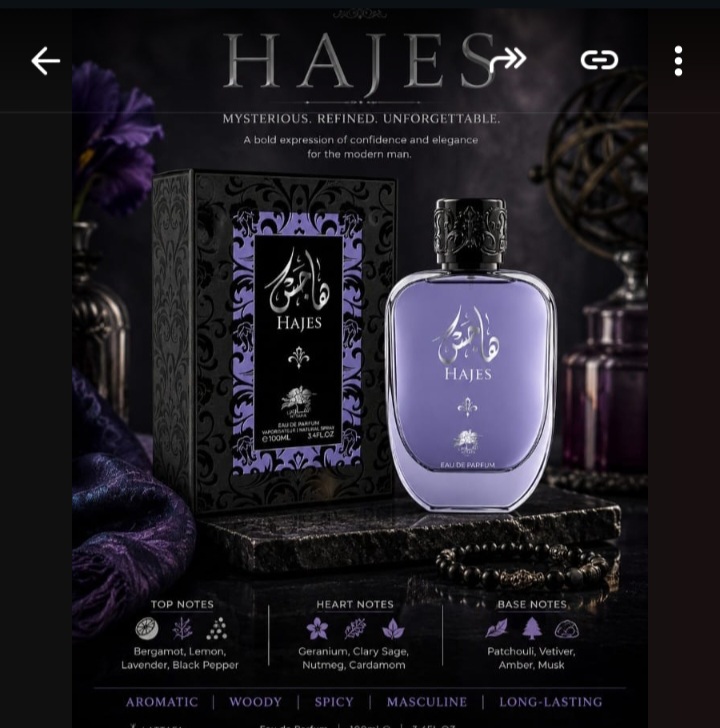 Hajes Eau de Parfum