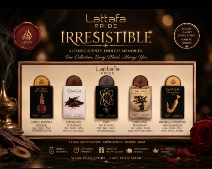 Lattafa Pride Irresistible Collection