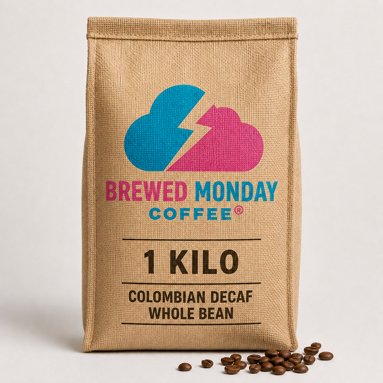 1 KILO COLOMBIAN DECAF WHOLE BEAN
