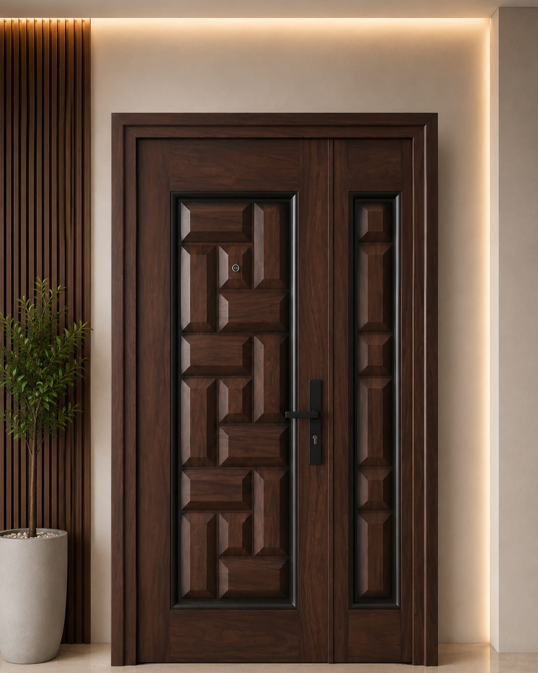 PINTU GGI PREMIUM COMBO COKLAT