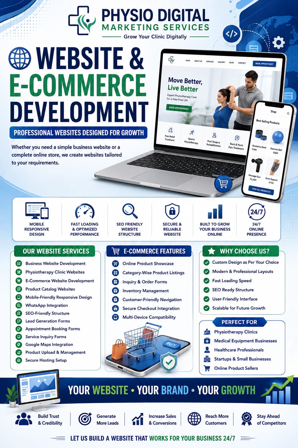 WEBSITE ( DOMAIN AND HOSTING ) FOR 1 YEAR