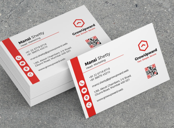 VISITING CARD WITH DESIGN (500)