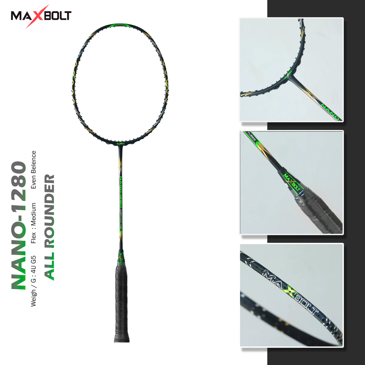 MAXBOLT NANO TECH 1280