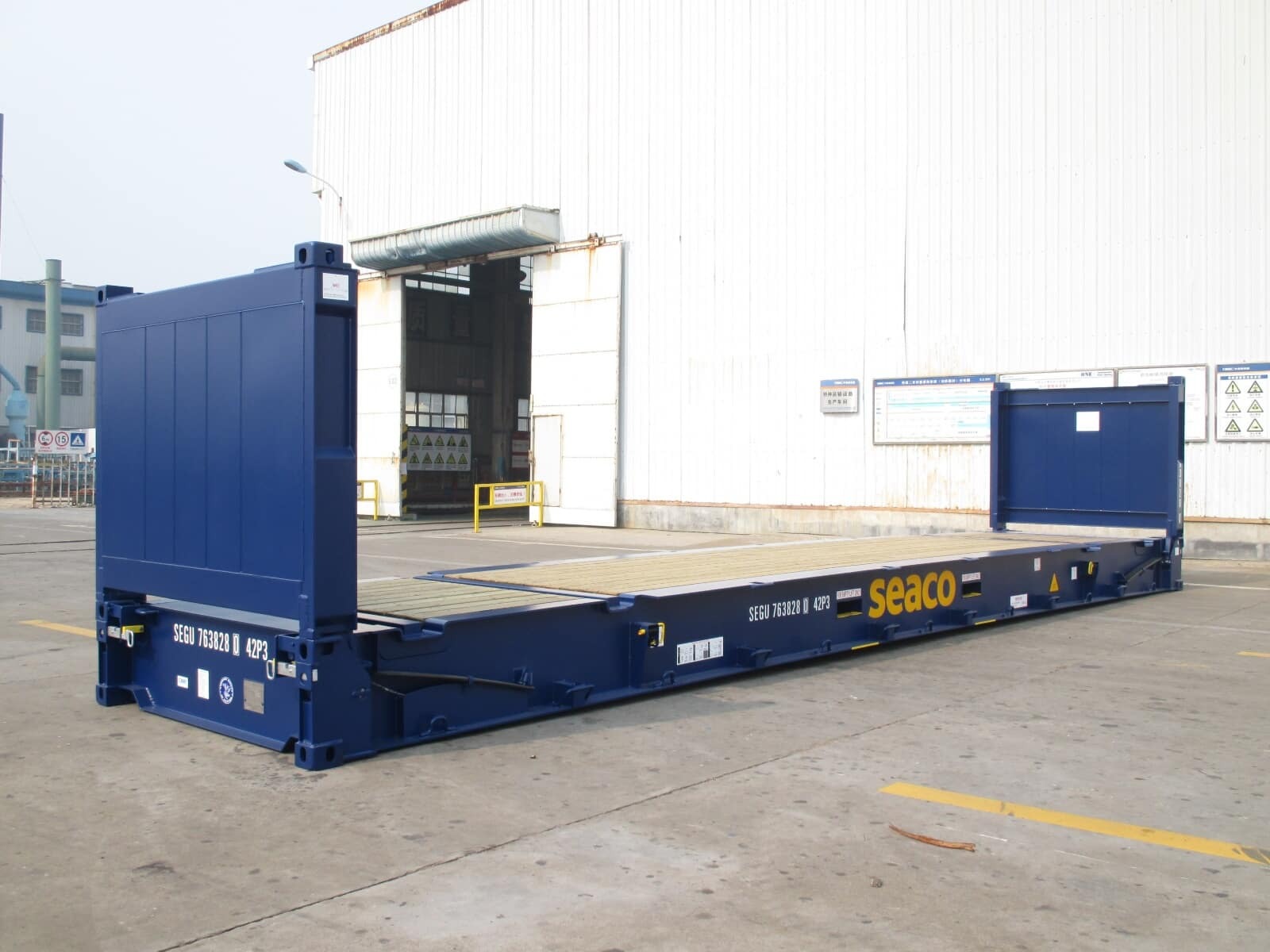 Contenedor 20ft Flat Rack