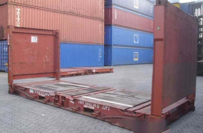 Contenedor 20ft Flat Rack