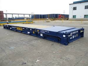 Contenedor 40ft HC Flat Rack