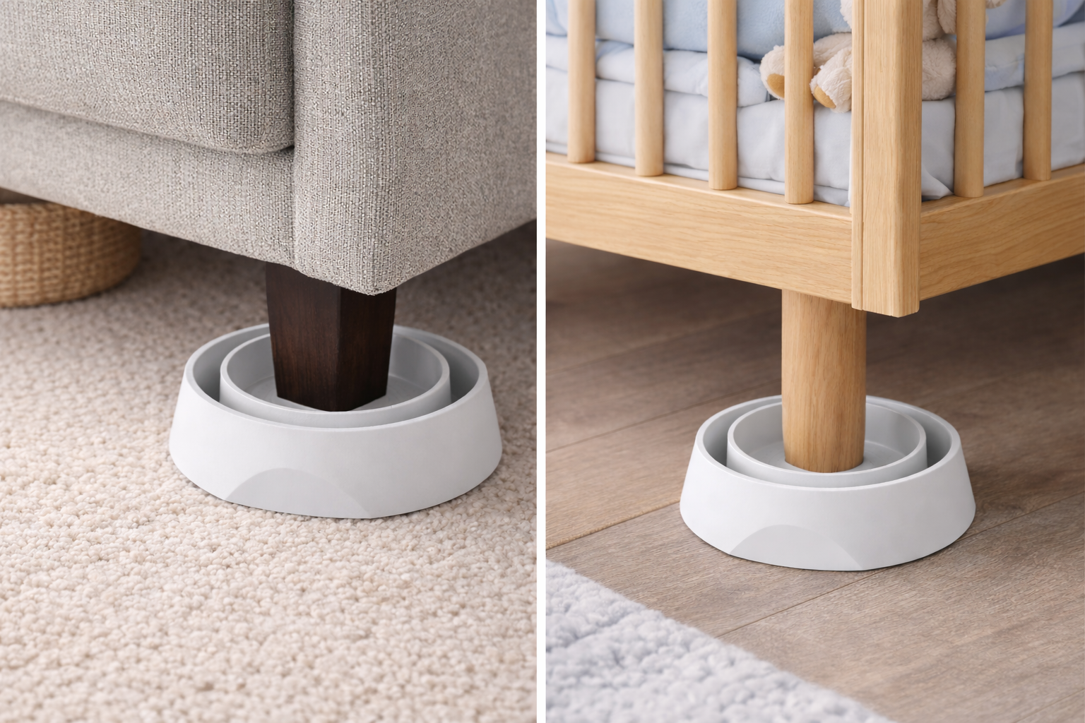 White 8-Pack Bed Bug Interceptors