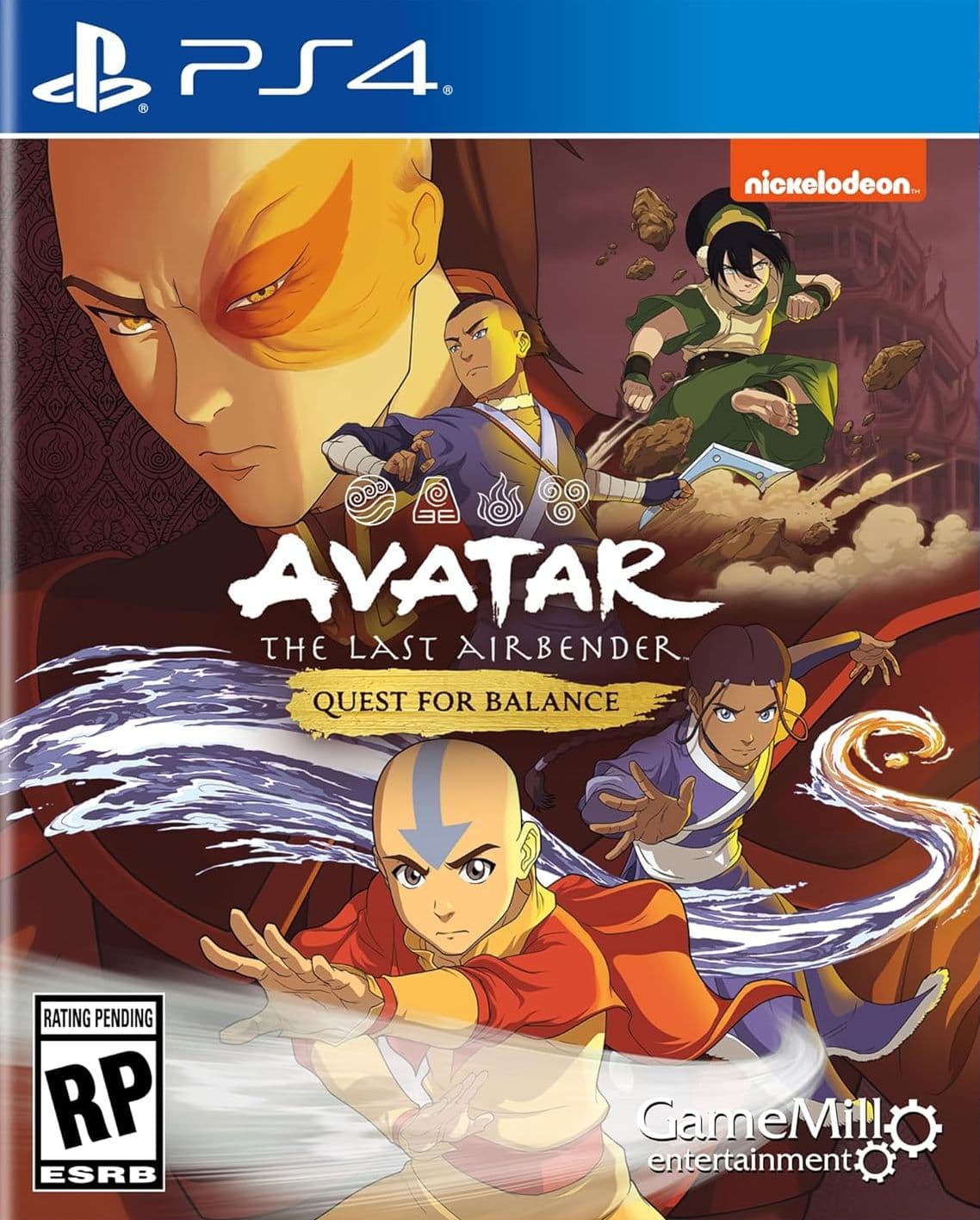 Avatar The Last Airbender Quest for Balance ~ PS4 