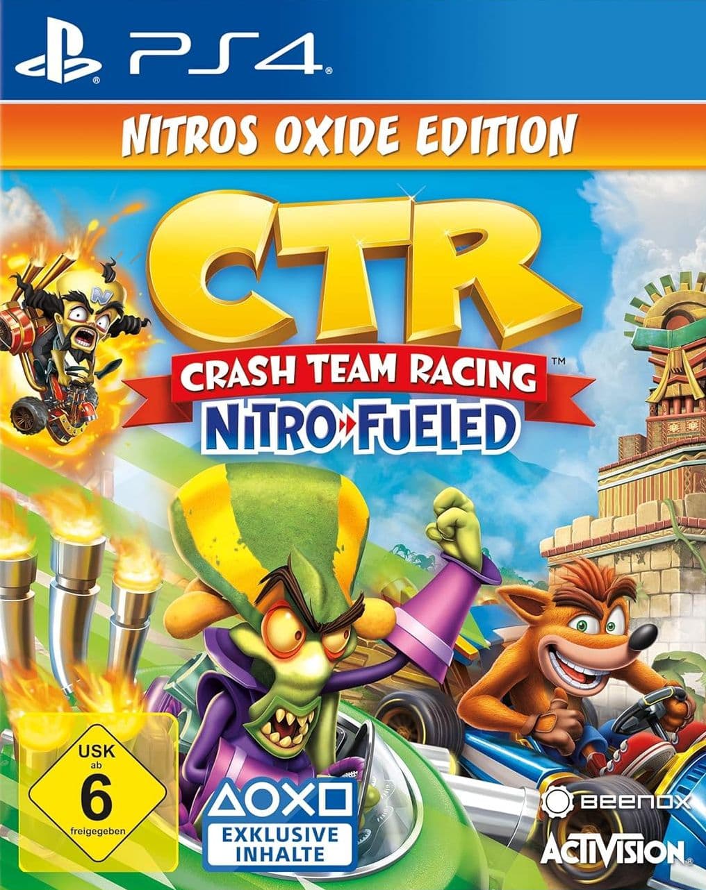 Crash Team Racing Nitro-Fueled - Nitros Oxide Edition ~ PS4 