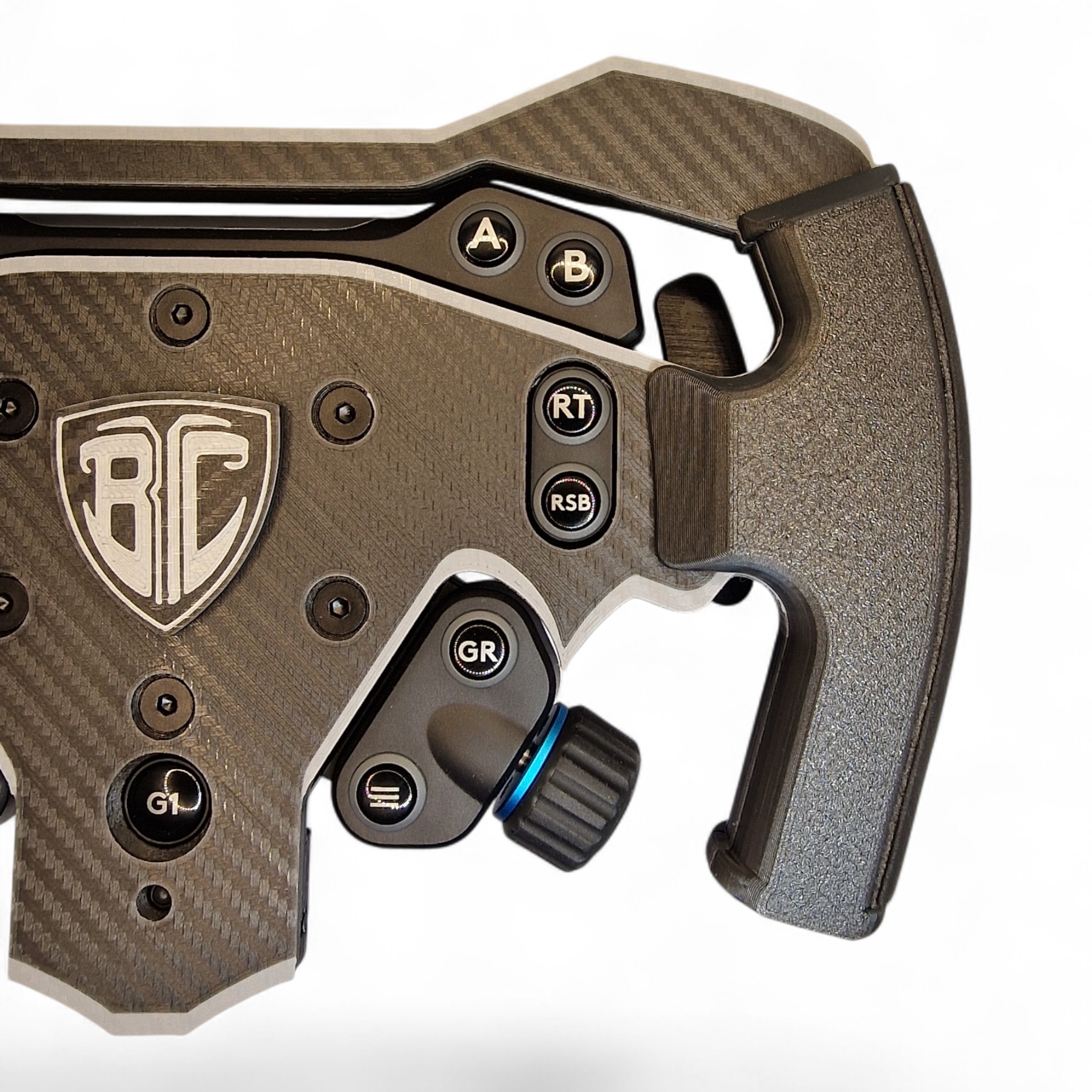 Formula 1 Open-Wheel Style Rim mod for Logitech G  RS 50 Hub 