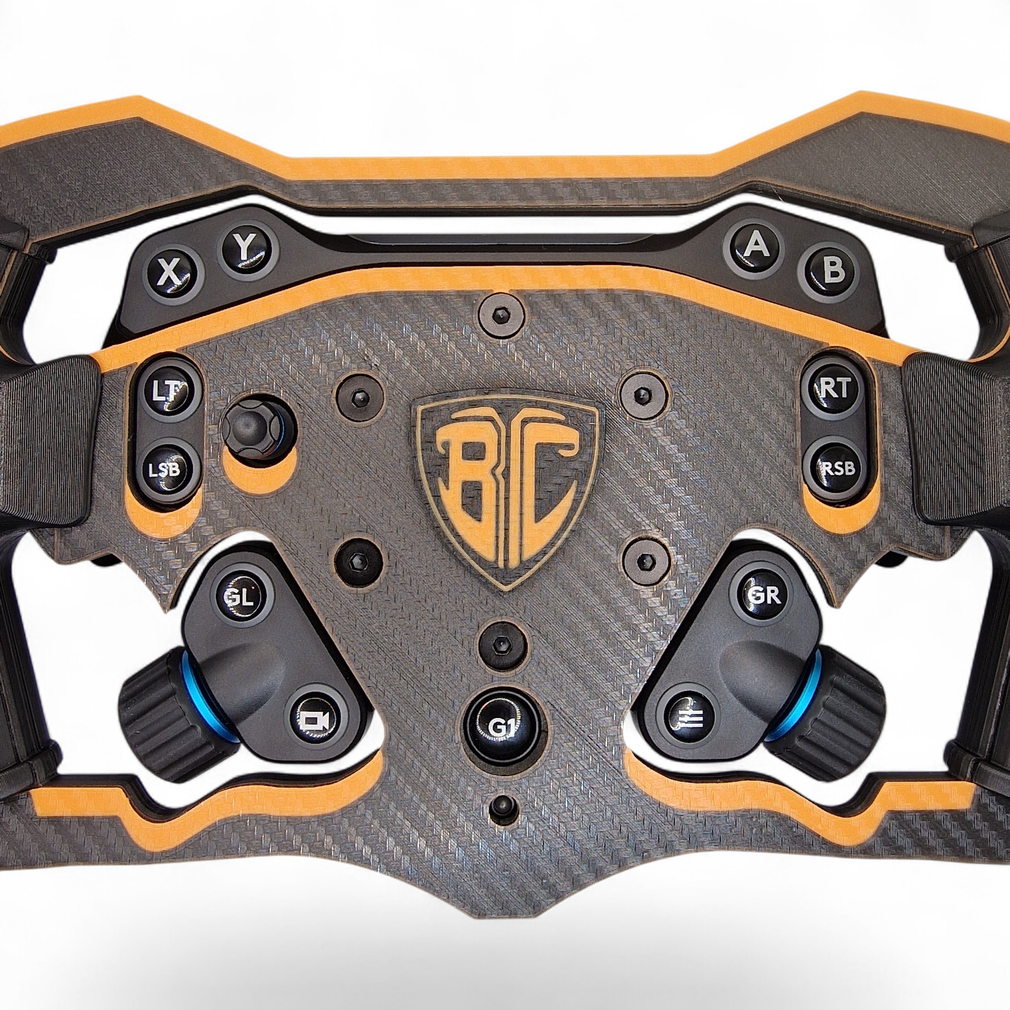  Logitech G .Formula 1 open-wheel rim modification  for RS 50 racing hub